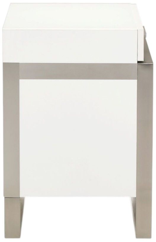 Michael Amini® Marquee Cloud White Nightstand-2