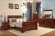 New Classic® Home Furnishings Versailles Cherry Full Sleigh Bed-1