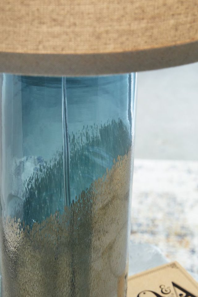 Signature Design by Ashley® Dorahton Teal Table Lamp-1