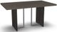 Amisco Customizable Zoel Thermo Fused Laminate Rectangular Table with 1.5" Tabletop -0