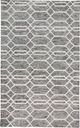 Feizy Belfort Charcoal/Ivory 5' x 8' Rug-0