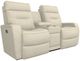 La-Z-Boy® Baron Natural Power Wall Reclining Loveseat with Console and Headrest-0