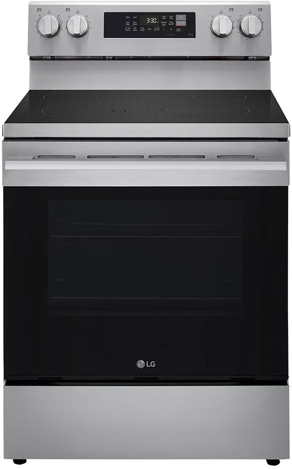 LG 30" Stainless Steel Freestanding Electric Range with Air Fry & EasyClean®-0