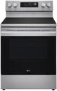 LG 30" Stainless Steel Freestanding Electric Range with Air Fry & EasyClean®-0