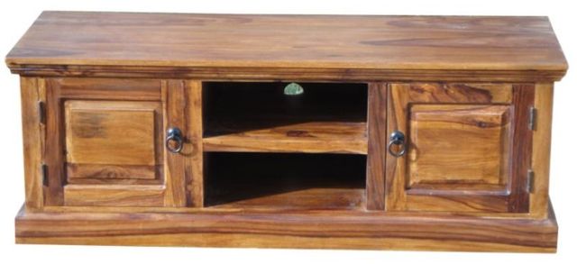 Jaipur Furniture Ganga Brown Plasma TV Cabinet-0