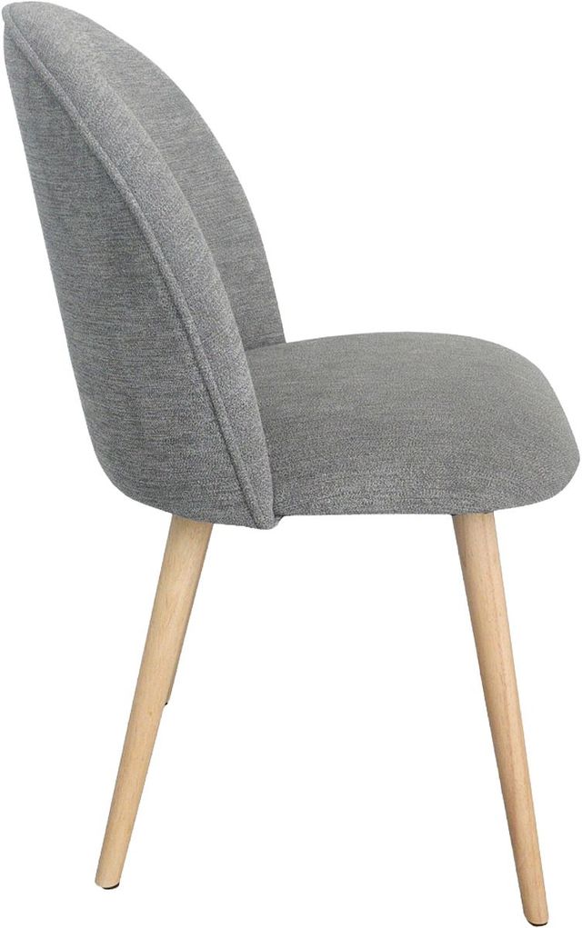 Moe's Home Collection Clarissa 2-Piece Grey Dining Chair Set-2