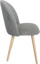 Moe's Home Collection Clarissa 2-Piece Grey Dining Chair Set-2