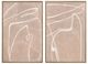 Crestview Collection Roxbury 2-Piece Pink Wall Art Set-0