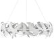 Currey & Company Marjorie Skouras Tijereta Gesso White Chandelier-1