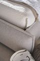 Universal Explore Home™ New Modern Medina Pebble Upholstered King Lux Panel Bed-2