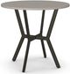 Amisco Customizable Norcross 36" Thermo Fused Laminate Round Counter Height Table-0