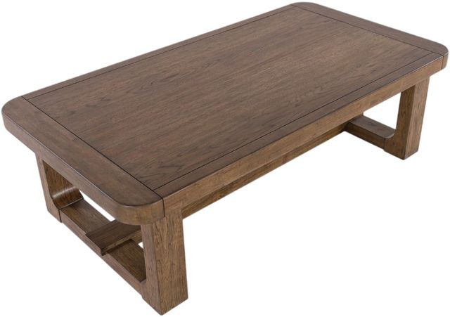 Signature Design by Ashley® Cabalynn Light Brown Coffee Table-3