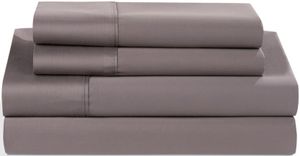 Bedgear Grey Hyper-Cotton Performance Queen Sheet Set