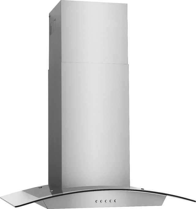 Frigidaire® 30" Stainless Glass Canopy Range Hood-1