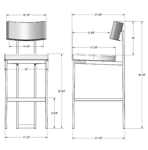 Amisco Customizable Lucas Bar Stool-2