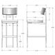 Amisco Customizable Lucas Bar Stool-2