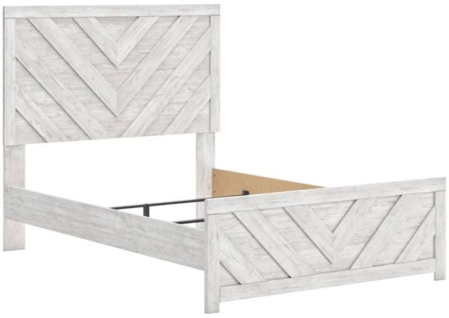 Signature Design by Ashley® Cayboni Whitewash Full Panel Bed-3