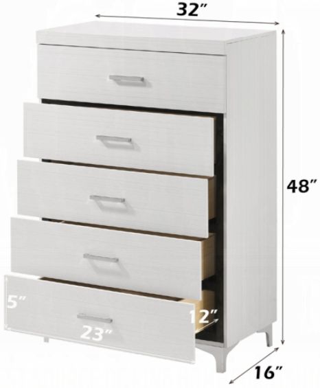 ACME Furniture Casilda White Chest-2