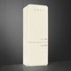 Smeg 50's Style 28'' 18 Cu. Ft. Cream Bottom Freezer Refrigerator-1