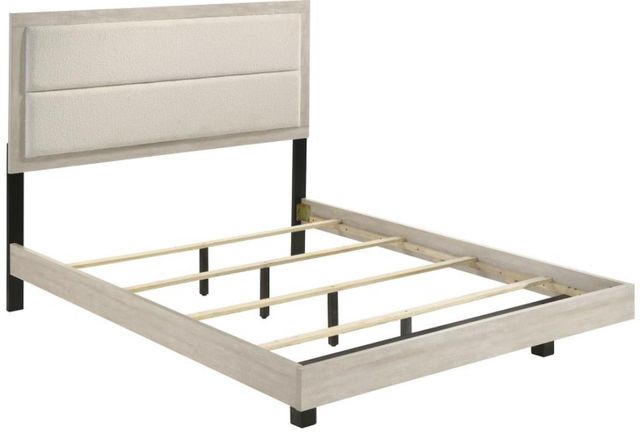 Coaster® Trenton Rustic Cream Eastern King Panel Bed-1
