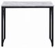 ACME Furniture Zaidin Antique White Writing Desk with Black Base-1