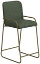 International Furniture Direct Seating Gold/Olive 49" Bar Stool-0