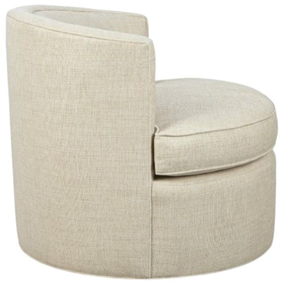 Craftmaster® Customizable CM Modern 34" Swivel Chair-4