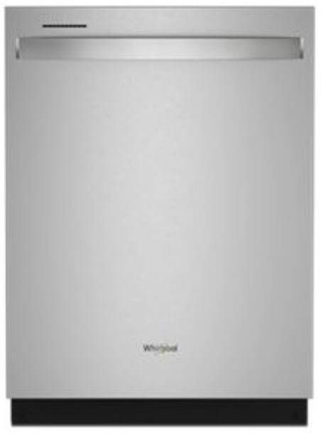 Whirlpool 24" Stainless Steel Top Control Built In Dishwasher-0