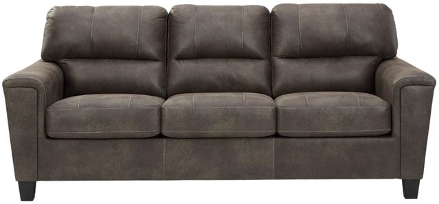Signature Design by Ashley® Navi Smoke Queen Sleeper Sofa-1