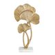 A & B Home Gold 8" Leaf Sculpture-1