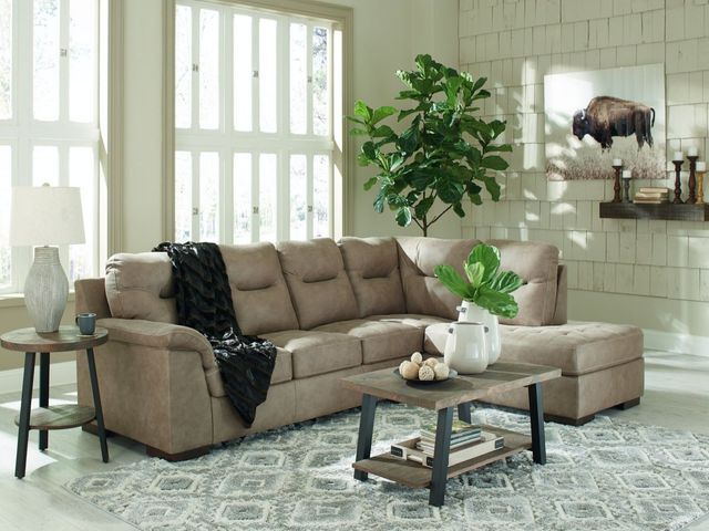 Signature Design by Ashley® Maderla 2-Piece Pebble Right-Arm Facing Sofa Sectional and Chaise-3