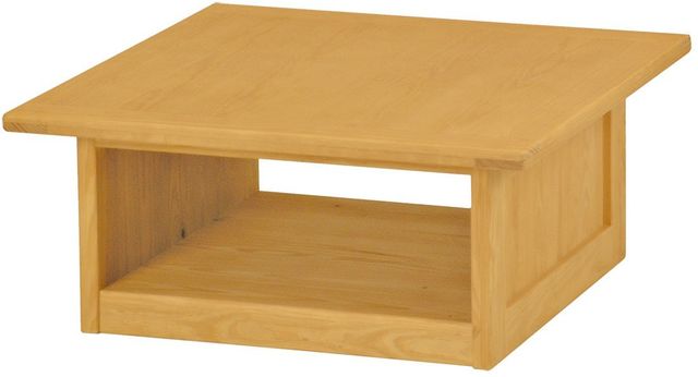 Crate Designs™ Furniture Classic Lacquer Top Square Coffee Table-0
