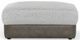 Jackson Furniture Snowball Natural/Taupe Ottoman-1