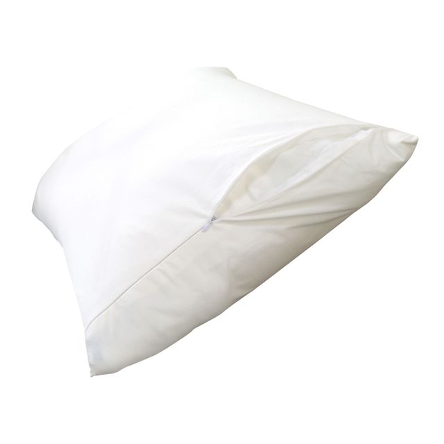 Protect-A-Bed® Naturals White Bamboo Waterproof Queen Pillow Protector-4