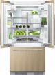 Fisher & Paykel Series 7 36 in. 16.8 Cu. Ft. Panel Ready Built In French Door Refrigerator-1