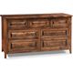 Boulder Creek Furniture Carson Bark Queen 5pc Bedroom Package-3