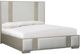 Bernhardt Solaria Dune/Taupe California King Upholstered Panel Bed-0