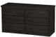Crate Designs™ Furniture Espresso Dresser with Lacquer Finish Top Only-0