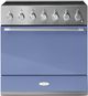 AGA™ Mercury 36" Stainless Steel Pro Style Induction Range with Carnaby Blue Door-0
