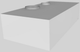 Vent-A-Hood® 48" White Wall Mounted Range Hood-5