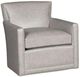 King Hickory Customizable Ruskin Leather Swivel Chair-0