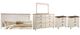 Signature Design by Ashley® Willowton 5-Piece Whitewash Queen/Full Panel Headboard Bedroom Set-0