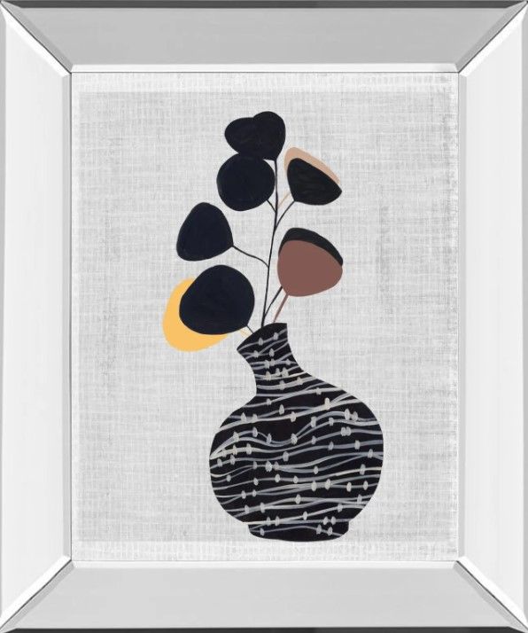 Classy Art Decorated Vase with Plant I by Melissa Wang Wall Art-0