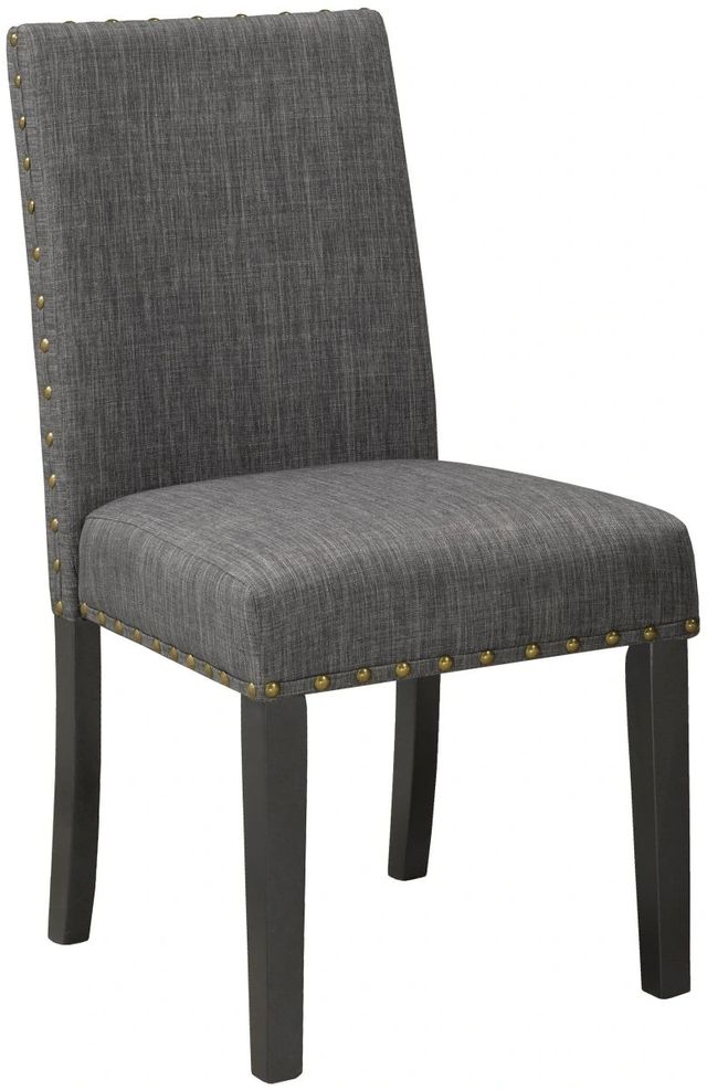 Brassex Inc. Avery 2-Piece Grey Side Chair Set-0