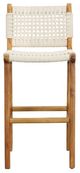 Dovetail Furniture Diaz Natural/White Counter Stool-1
