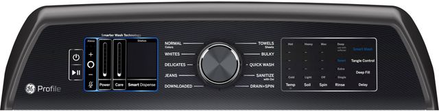 GE Profile™ 5.4 Cu. Ft. Diamond Gray Top Load Washer -3