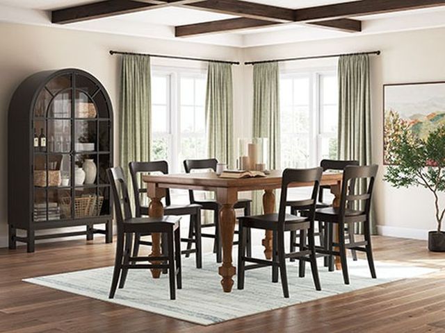 Signature Design by Ashley® Chadworth Brown Counter Dining Table-1