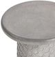 Classic Home Delaine Light Gray 20" Concrete Outdoor Table-4