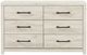 Signature Design by Ashley® Cambeck Whitewash Dresser-1