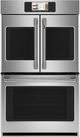 Café™ Professional Series 30” Stainless Steel Smart Double Electric Wall Oven with French Doors-0